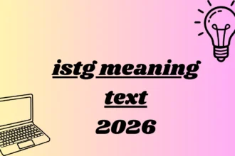 istg meaning text