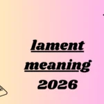 lament meaning