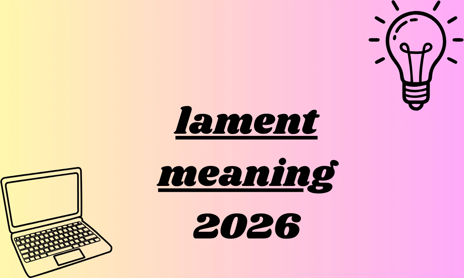 lament meaning