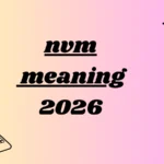 nvm meaning