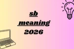 sb meaning