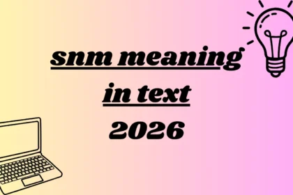 snm meaning in text