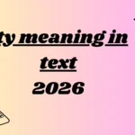 tty meaning in text