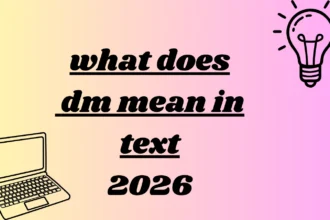 what does dm mean in text
