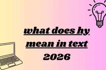 what does hy mean in text