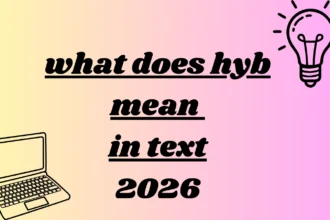what does hyb mean in text