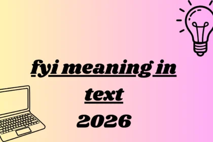 fyi meaning in text