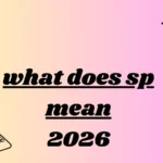 what does sp mean