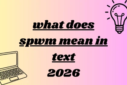 what does spwm mean in text