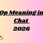 Op Meaning in Chat