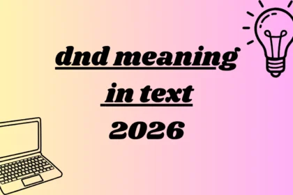 dnd meaning in text
