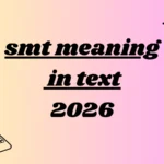 smt meaning in text