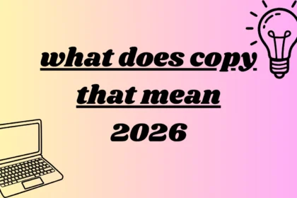 what does copy that mean