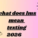 what does lms mean texting