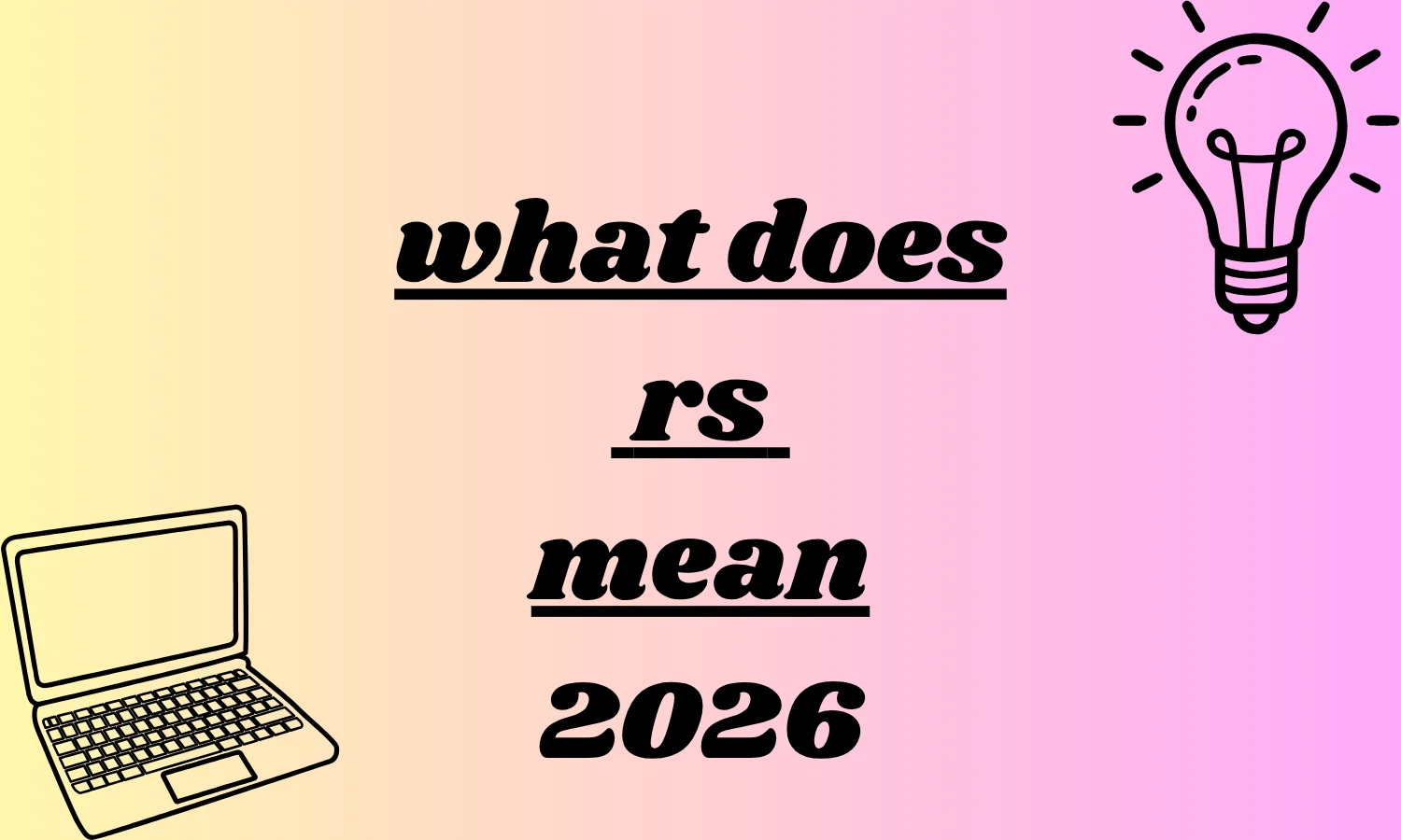 what does rs mean