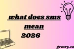 what does sms mean